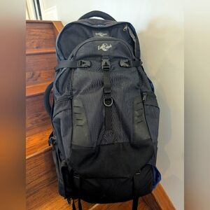 Eagle Creek 90L Thrive Convertible Blue & Black Backpack- Used Once!